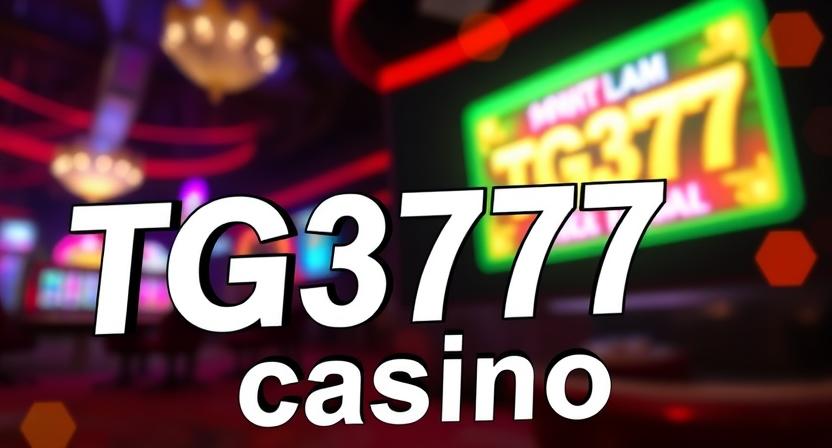 Variety of slot machines available on TG3777